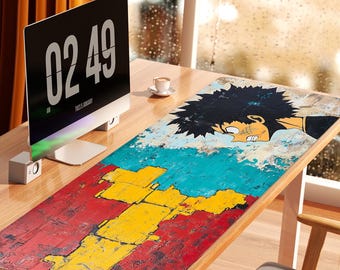 Gaming Desk Mat | Anime Anger | Extended Mouse Pad