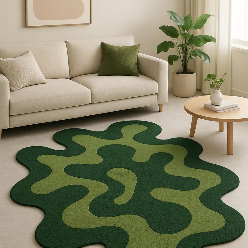 Blob Rug - Etsy