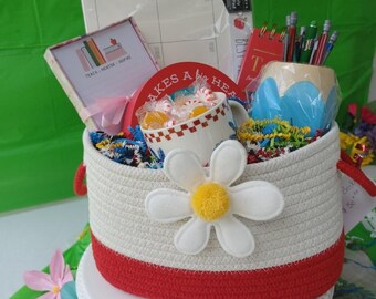 Gift basket for teacher