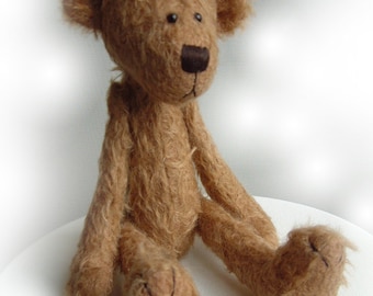 OOAK artist bear Hammond e-pattern by Jenny Lee of jennylovesbenny bears PDF