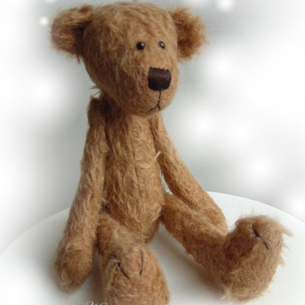 OOAK artist bear Hammond e-pattern by Jenny Lee of jennylovesbenny bears PDF