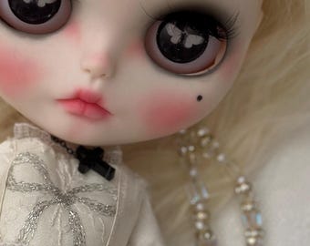 Blythe doll eye chip print outs  - 14mm eyechips for custom Blythe doll - Halloween Spooky Theme