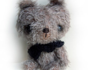 CTB is Chocolate Teddy Bear - OOAK anime bear epattern by Jenny Lee of jennylovesbenny bears PDF