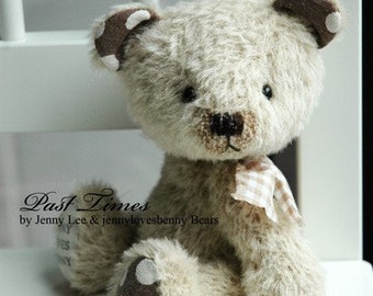 Pepper artist bear epattern by Jenny Lee of jennylovesbenny boutique bears PDF