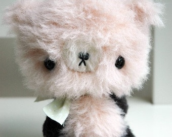 SLEEPY a Japanese anime bear teddy epattern by Jenny Lee of jennylovesbenny artist bears