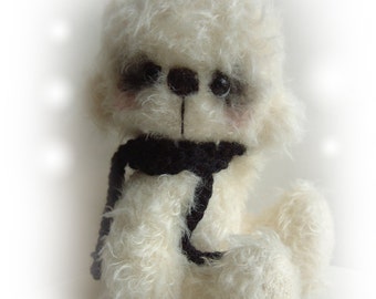 Artist bear Pooky OOAK bear e-pattern by Jenny Lee of JennyLovesBenny Bears