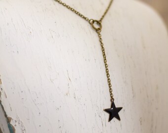 Black Star Necklace