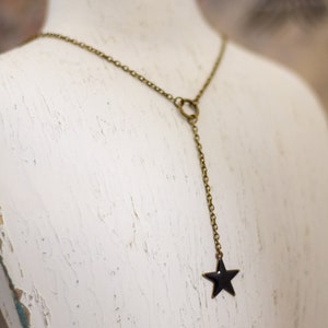 Black Star Necklace