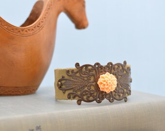 Suede Cuff Bracelet