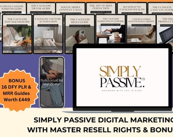 EINFACH PASSIV Digital Marketing Kurs & BONUS Bundles