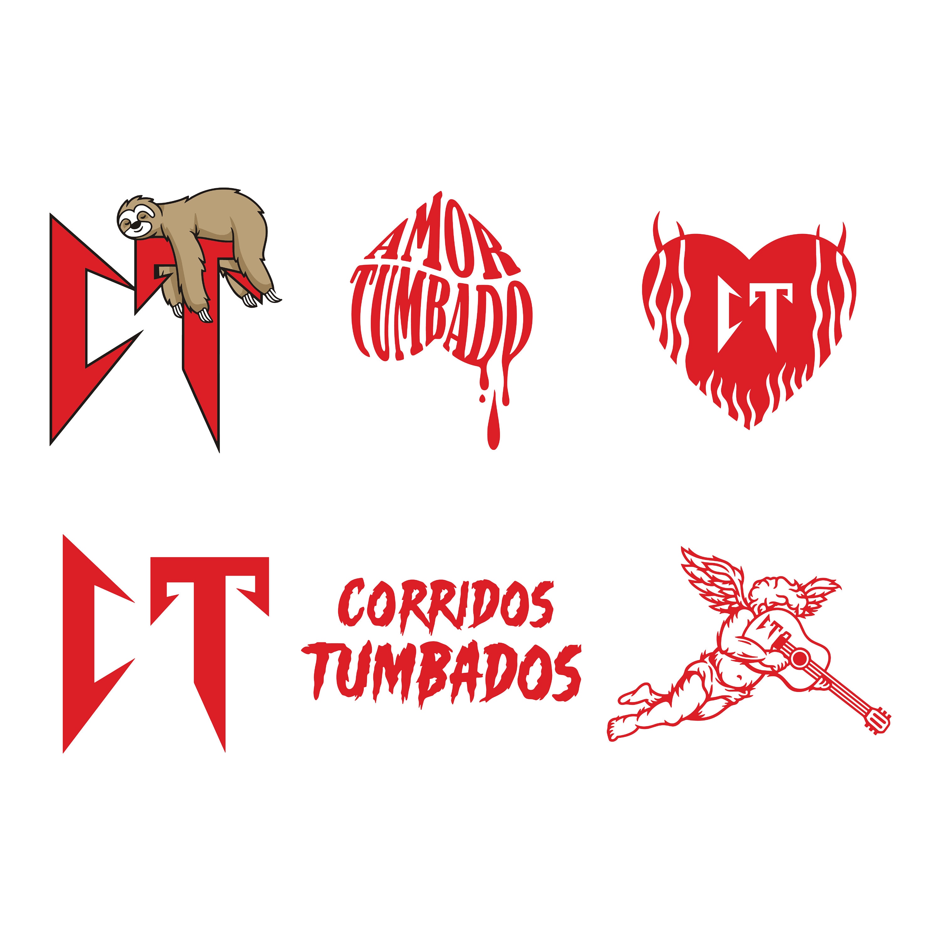 Corazon Tumbado Corridos Tumbados SVG CT Svg Amor Tumbado Png Svg Il Fullxfull.6195252983 C71p