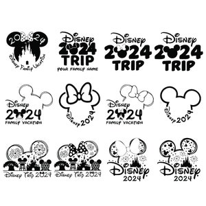 Family Vacation 2024 SVG, Customize Family Trip 2024 SVG, Mouse Mice SVG, Family Trip 2024 Svg, Family matching svg png, Family Trip Svg
