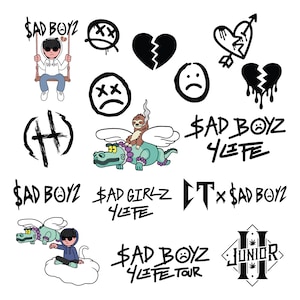 Junior H svg, Sadboyz for Life, CT Svg, Amor Lying Png, Svg, dxf, Cut-bestanden voor Cricut en Silhouette, instant download