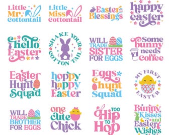 Spring SVG Bundle, Easter SVG Bundle, Welcome Spring Svg, Spring Svg, Happy Easter Svg, Easter Svg, Spring Cut Files