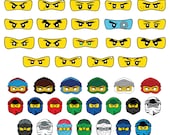 Ninja Svg, Ninja Party SVG, Ninja File for cricut, Ninja Png, Cut files for Cricut, Svg, png, instant download, Ninja font svg