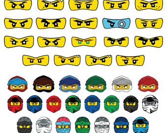 Ninja Svg, Ninja Party SVG, Ninja File for cricut, Ninja Png, Cut files for Cricut, Svg, png, instant download, Ninja font svg