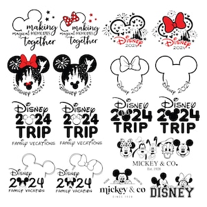 Family Vacation 2024 SVG, Customize Family Trip 2024 SVG, Mouse Mice SVG, Family Trip 2024 Svg, Family matching svg png, Family Trip Svg
