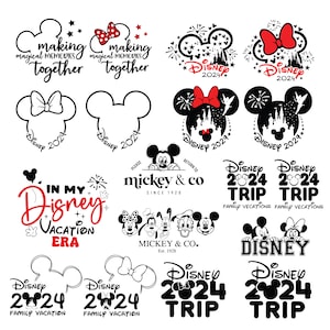 Family Vacation 2024 SVG, Customize Family Trip 2024 SVG, Mouse Mice SVG, Family Trip 2024 Svg, Family matching svg png, Family Trip Svg