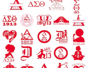 Delta sigma theta sign svg, 1913 delta sigma theta png, Delta hand sign svg, DST sign svg, Cricut, Cortar archivos, Descarga digital