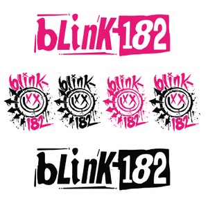 Blink 182 Svg, Blink 182 Png, chemise Blink 182, Blink 182, patch Blink 182, autocollant Blink 182, logo Blink 182 Smile peinture à la bombe, fichiers Png