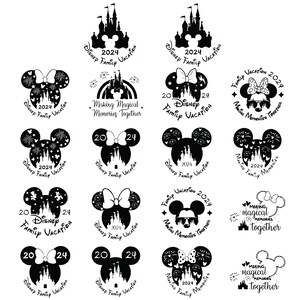 Family Vacation 2024 SVG, Customize Family Trip 2024 SVG, Mouse Mice SVG, Family Trip 2024 Svg, Family matching svg png, Family Trip Svg