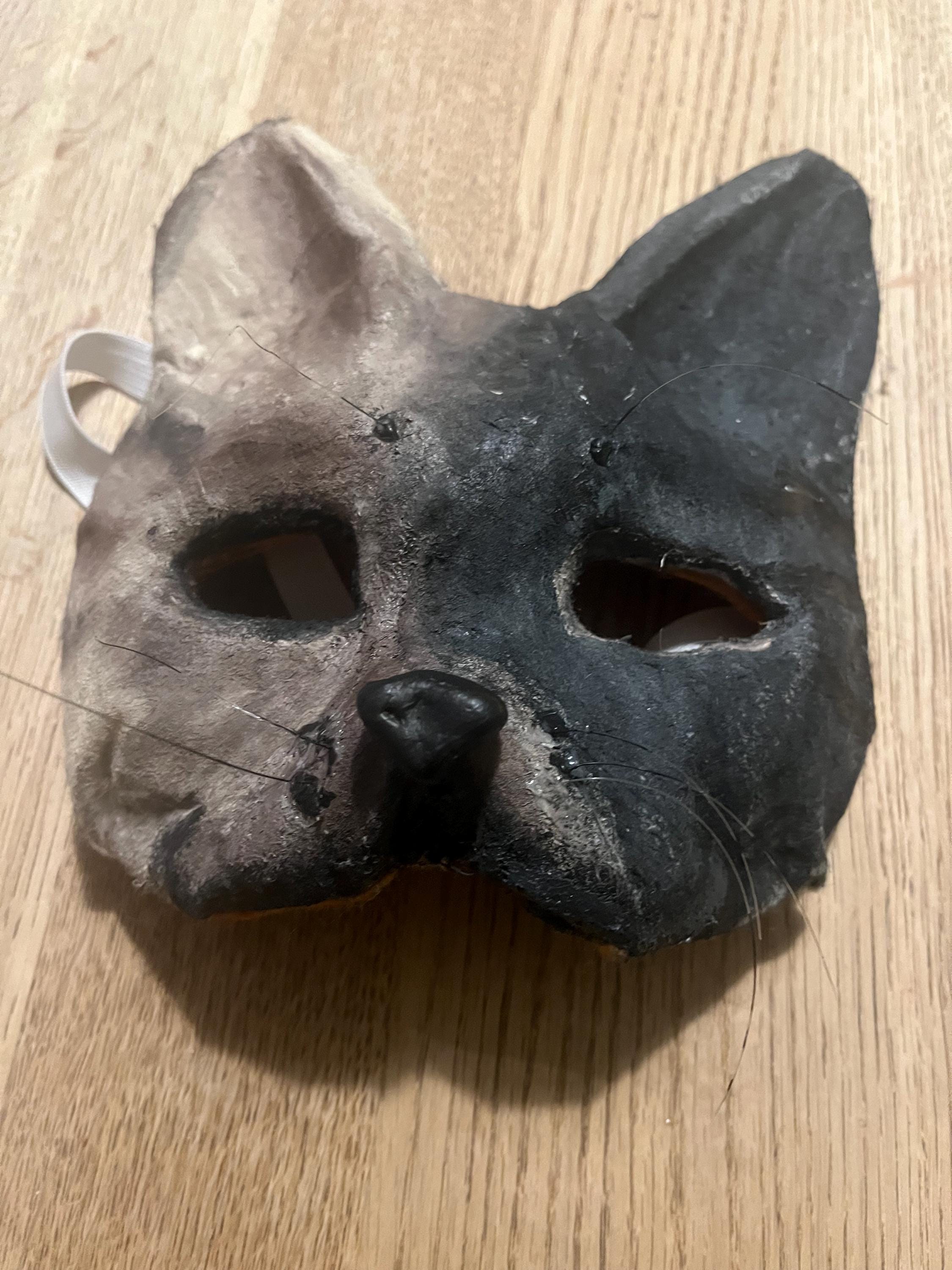 Masque De Chat Réaliste En EVA – Cosplay Animaux Pour Homme Femme – Carnaval Halloween – Taille Unique