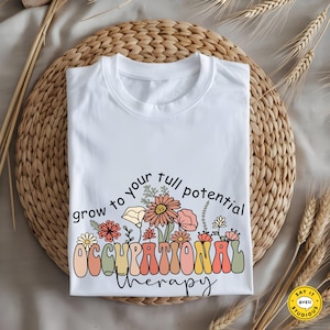 Occupational Therapy Shirt, Comfort Colors OT T-Shirt, COTA Gift Idea, Occupational Therapist Tee, Therapy Team Outfit, OT Grad Shirt
