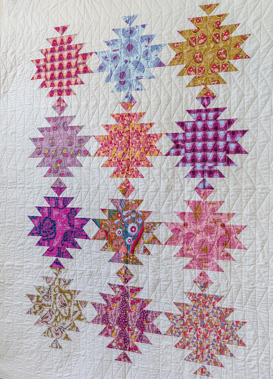 Super Squash Blossom Quilt PDF Pattern Etsy