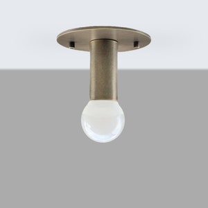 Minimal Deckenstrahler--Antikes Messing Licht--Modernes Licht--Spot Licht