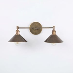 Wall Lights with three/8"Shade- Bathroom Lighting - Vanity Light - Industrial LightModel.VA0030
