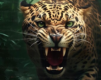 roaring jaguar wallpaper
