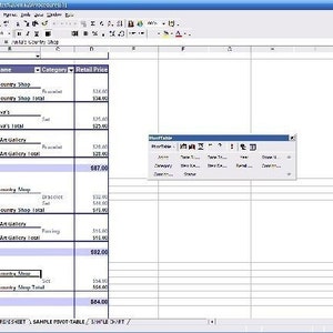 CONSIGNMENT TRACKER Excel image 2