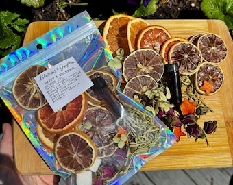Happy and Thankful Intention Simmer Pot, All Natural Home Scent, Set Your Positive Intentions