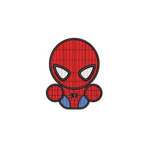 Spider Embroidery Design | Man Character | Cartoon | Trendy Embroidery | PES | Embroidery File