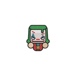 Joker Embroidery Design | The Simple Character | Cartoon | Trendy Embroidery | PES | Embroidery File
