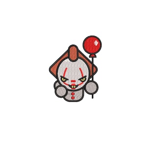 Clown Embroidery Design | The simple Character | Cartoon | Trendy Embroidery | PES | Embroidery File