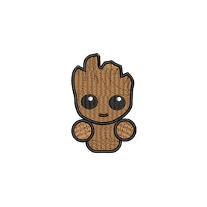 Tree cute Embroidery Design | Tree Character | Cartoon | Trendy Embroidery | PES | Embroidery File