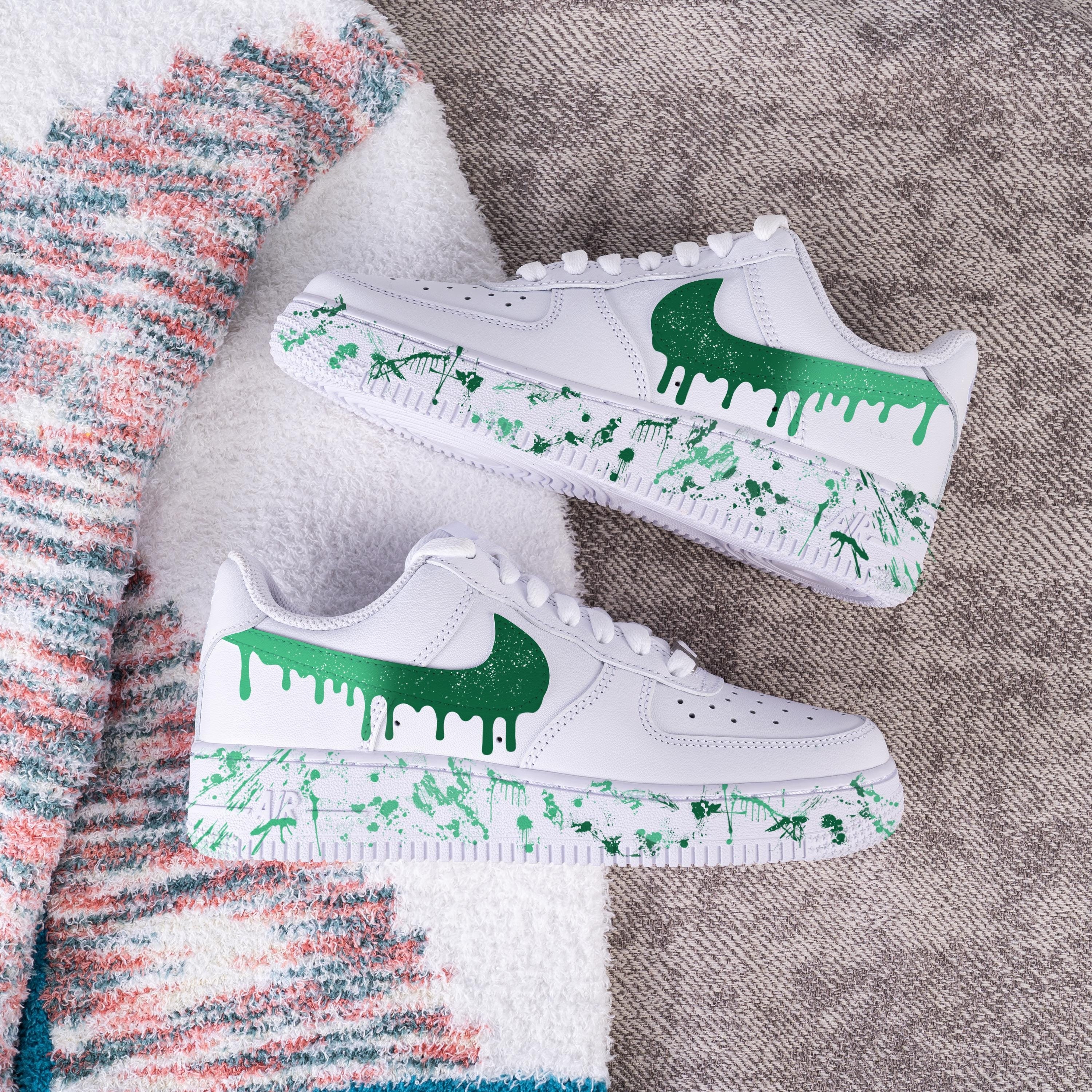 Schuhe Air Force Farbspritzer Splash Air Force Mit Farbspritzer