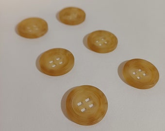 Citrine (6 boutons) - 23 mm