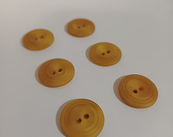 Miel (6 boutons) - 20 mm