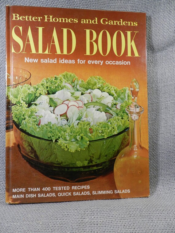 Better Homes and Garden Salad Book Etsy
