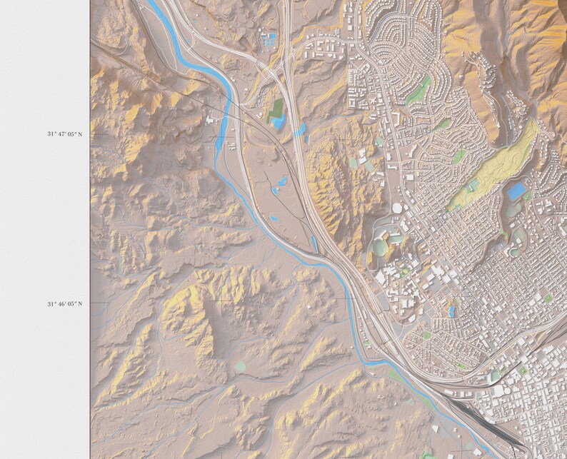 Elevation In El Paso Texas