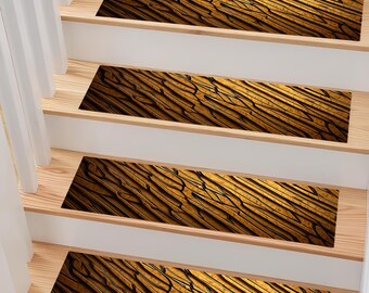 Stair Rug, Stair Carpet, Stair Runner, Stair Mat, Modern Step Rug, Stair Treads, Non-Slip, Gift, Home Decor, Rug Art, Luxurious Rug, Gift