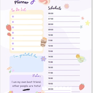 Sweary affirmations daily planner