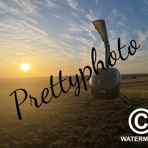 Helicopter photography