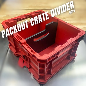 Milwaukee Packout Crate Divider - HDPE