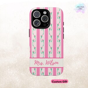 Personalized Gift for New Mrs. Tough Case, Custom New Last Name Bride To Be Phone Cover For Iphone 16 15 14 13 12 Pro, New Wife Phone Case