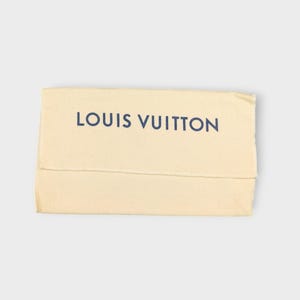 Authentische Louis Vuitton Staubbeutel Umschlagklappe Stil Größe 9x5 ”(1 Stück)