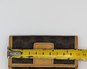 Vintage Celine Macadam Key Case Wallet: Designer Monogram