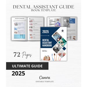 Dental Assistant&#39;s Handbook:Office Procedures & Exam Prep (70+ Page Printable Guide)The Complete Guide for Dental Assistants Professionals